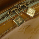 LOUIS VUITTON Monogram Vernis Marley Backpack Yellow M91040 LV Auth 137367-17