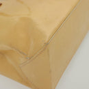 LOUIS VUITTON Monogram Vernis Reade PM Bag Marshmallow Pink M91306 Auth 137370-17