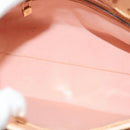 LOUIS VUITTON Monogram Vernis Reade PM Bag Marshmallow Pink M91306 Auth 137370-11