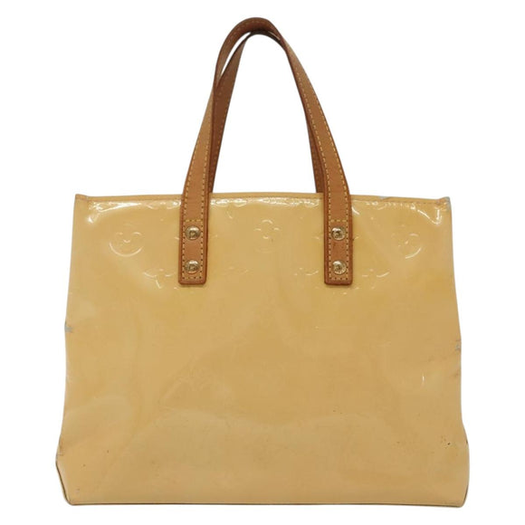 LOUIS VUITTON Monogram Vernis Reade PM Bag Marshmallow Pink M91306 Auth 137370