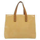 LOUIS VUITTON Monogram Vernis Reade PM Bag Marshmallow Pink M91306 Auth 137370-2