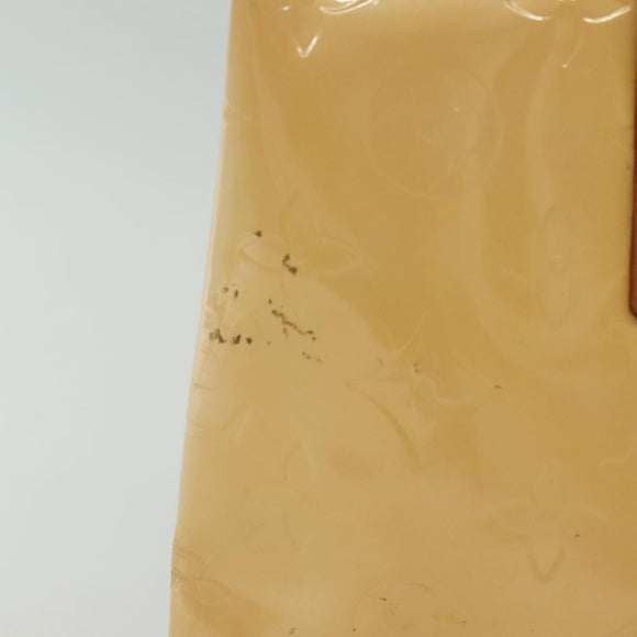 LOUIS VUITTON Monogram Vernis Reade PM Bag Marshmallow Pink M91306 Auth 137370