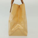 LOUIS VUITTON Monogram Vernis Reade PM Bag Marshmallow Pink M91306 Auth 137370-4