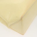 LOUIS VUITTON Monogram Vernis Reade PM Hand Bag Perle M91336 LV Auth 137371-17