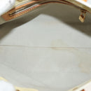 LOUIS VUITTON Monogram Vernis Reade PM Hand Bag Perle M91336 LV Auth 137371-11