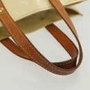 LOUIS VUITTON Monogram Vernis Reade PM Hand Bag Perle M91336 LV Auth 137371-9