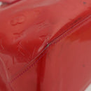 LOUIS VUITTON Vernis Wilshire Boulevard Hand Bag Rose Pop M93643 LV Auth 137373-10