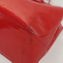 LOUIS VUITTON Vernis Wilshire Boulevard Hand Bag Rose Pop M93643 LV Auth 137373-11