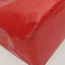 LOUIS VUITTON Vernis Wilshire Boulevard Hand Bag Rose Pop M93643 LV Auth 137373-12