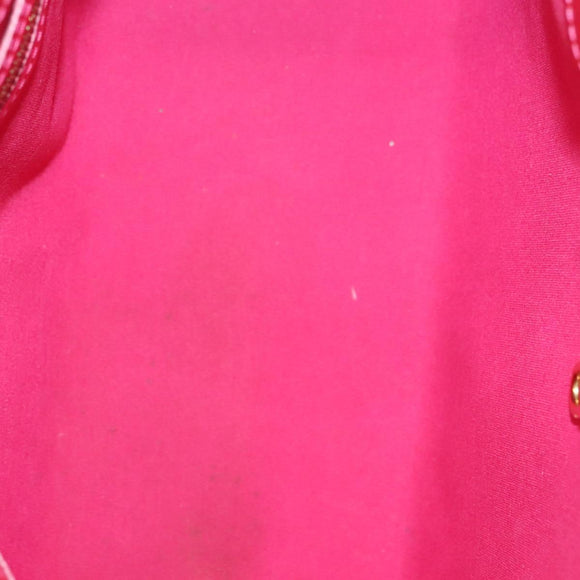 LOUIS VUITTON Vernis Wilshire Boulevard Hand Bag Rose Pop M93643 LV Auth 137373