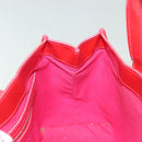 LOUIS VUITTON Vernis Wilshire Boulevard Hand Bag Rose Pop M93643 LV Auth 137373-17