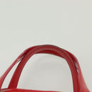 LOUIS VUITTON Vernis Wilshire Boulevard Hand Bag Rose Pop M93643 LV Auth 137373-8