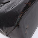 LOUIS VUITTON Monogram Vernis Wilshire PM Hand Bag Amarante M93641 Auth 137374-17