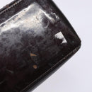 LOUIS VUITTON Monogram Vernis Wilshire PM Hand Bag Amarante M93641 Auth 137374-9