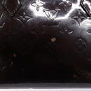 LOUIS VUITTON Monogram Vernis Wilshire PM Hand Bag Amarante M93641 Auth 137374-19