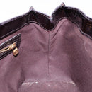 LOUIS VUITTON Monogram Vernis Wilshire PM Hand Bag Amarante M93641 Auth 137374-21