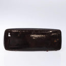 LOUIS VUITTON Monogram Vernis Wilshire PM Hand Bag Amarante M93641 Auth 137374-5