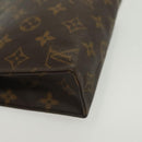 LOUIS VUITTON Monogram Poche Toilette 19 Pouch M47544 LV Auth 137378-14