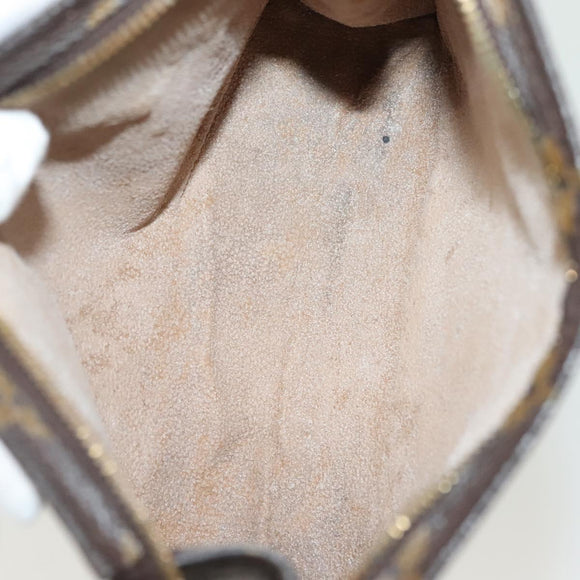 LOUIS VUITTON Monogram Poche Toilette 19 Pouch M47544 LV Auth 137378