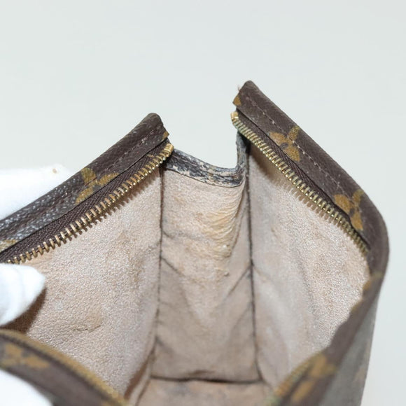 LOUIS VUITTON Monogram Poche Toilette 19 Pouch M47544 LV Auth 137378