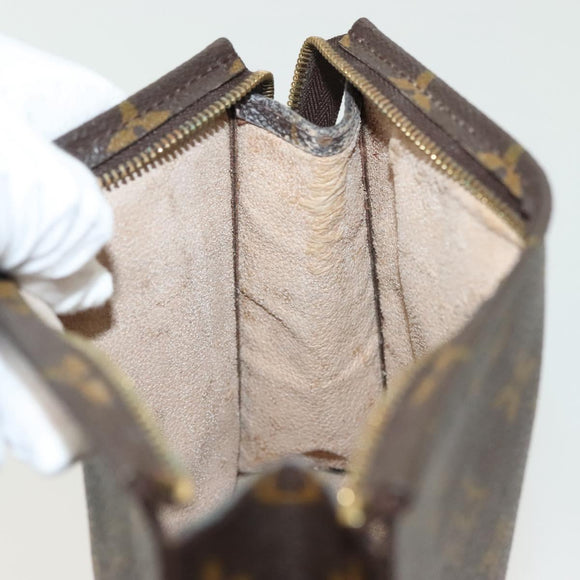 LOUIS VUITTON Monogram Poche Toilette 19 Pouch M47544 LV Auth 137378