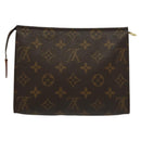 LOUIS VUITTON Monogram Poche Toilette 19 Pouch M47544 LV Auth 137378-2