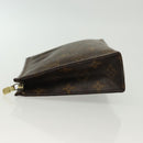LOUIS VUITTON Monogram Poche Toilette 19 Pouch M47544 LV Auth 137378-3