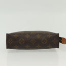 LOUIS VUITTON Monogram Poche Toilette 19 Pouch M47544 LV Auth 137378-6