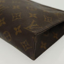 LOUIS VUITTON Monogram Poche Toilette 19 Pouch M47544 LV Auth 137378-13