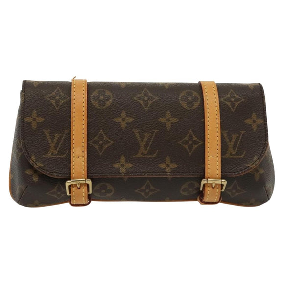 LOUIS VUITTON Monogram Pochette Marrell Waist Bag M51159 LV Auth 137380