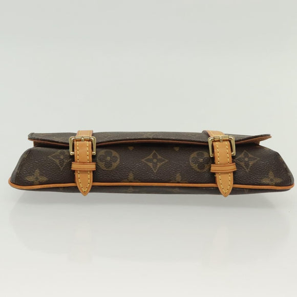 LOUIS VUITTON Monogram Pochette Marrell Waist Bag M51159 LV Auth 137380