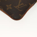 LOUIS VUITTON Monogram Chain Pochette Mila MM Accessory Pouch M60094 Auth 137382-17