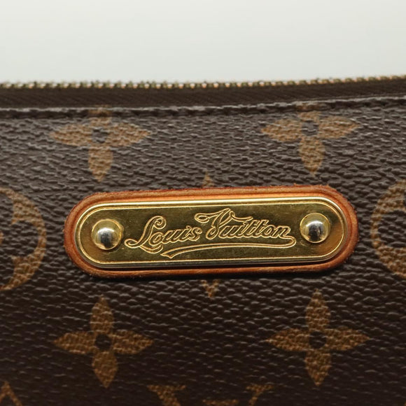 LOUIS VUITTON Monogram Chain Pochette Mila MM Accessory Pouch M60094 Auth 137382