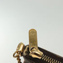 LOUIS VUITTON Monogram Chain Pochette Mila MM Accessory Pouch M60094 Auth 137382-19