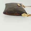 LOUIS VUITTON Monogram Chain Pochette Mila MM Accessory Pouch M60094 Auth 137382-3