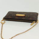 LOUIS VUITTON Monogram Chain Pochette Mila MM Accessory Pouch M60094 Auth 137382-6