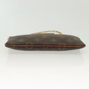 LOUIS VUITTON Monogram Chain Pochette Mila MM Accessory Pouch M60094 Auth 137382-5