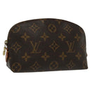 LOUIS VUITTON Monogram Pochette Cosmetic PM Pouch M43998 LV Auth 137385-1