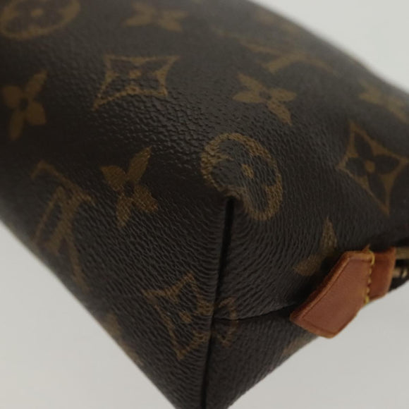 LOUIS VUITTON Monogram Pochette Cosmetic PM Pouch M43998 LV Auth 137385