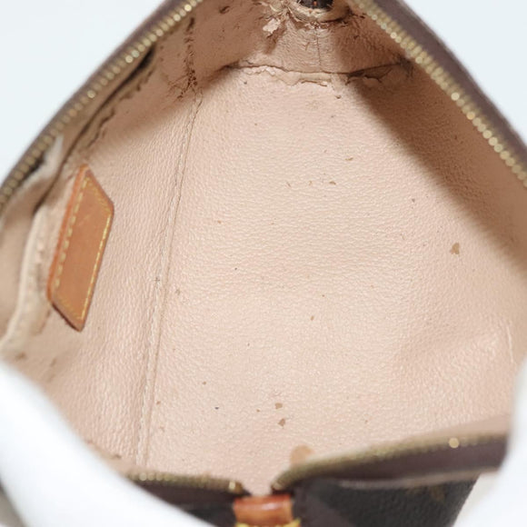 LOUIS VUITTON Monogram Pochette Cosmetic PM Pouch M43998 LV Auth 137385