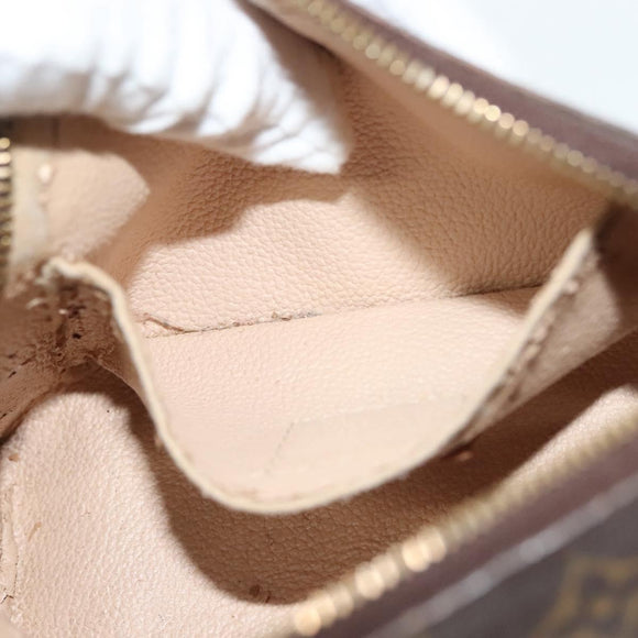 LOUIS VUITTON Monogram Pochette Cosmetic PM Pouch M43998 LV Auth 137385