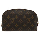 LOUIS VUITTON Monogram Pochette Cosmetic PM Pouch M43998 LV Auth 137385-2