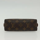 LOUIS VUITTON Monogram Pochette Cosmetic PM Pouch M43998 LV Auth 137385-6