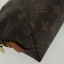 LOUIS VUITTON Monogram Pochette Cosmetic PM Pouch M43998 LV Auth 137385-7