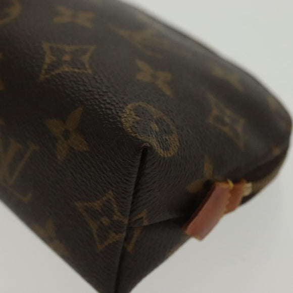 LOUIS VUITTON Monogram Pochette Cosmetic PM Pouch M43998 LV Auth 137385
