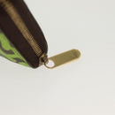 LOUIS VUITTON Monogram Graffiti Zippy Coin Purse Green M93709 LV Auth 137387-8
