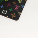 LOUIS VUITTON Multicolor Etui Miroir Hand Mirror Black M92651 LV Auth 137389-16