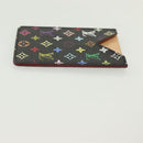 LOUIS VUITTON Multicolor Etui Miroir Hand Mirror Black M92651 LV Auth 137389-6