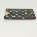 LOUIS VUITTON Multicolor Etui Miroir Hand Mirror Black M92651 LV Auth 137389-7