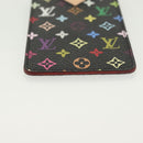 LOUIS VUITTON Multicolor Etui Miroir Hand Mirror Black M92651 LV Auth 137389-9